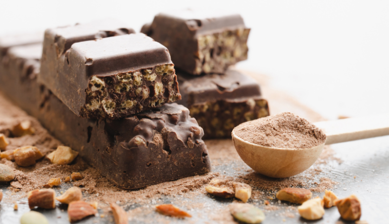 Chocolate Oat Kaged Muscle Kasein Protein Bars
