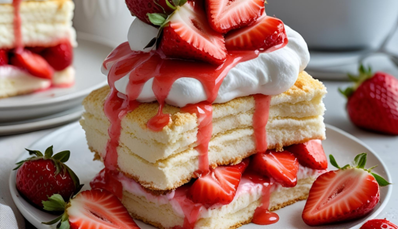 High Protein Strawberry Shortcake Recipe
