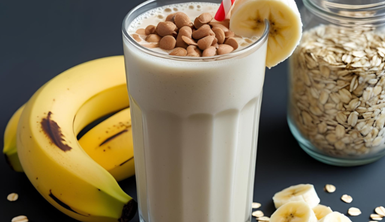 Banana And Oats Protein Shake Recipe