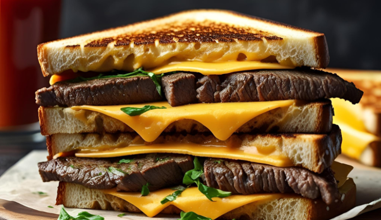 Bodybuilders’ Steak & Grilled Cheese Sandwich Recipe